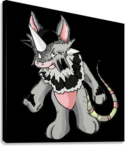 Snibble Canvas Print