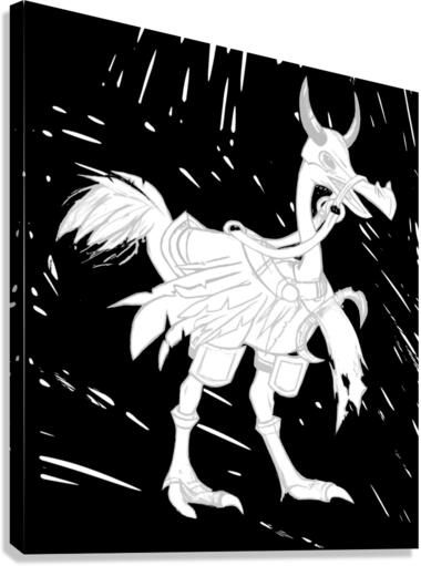 Squawkers Canvas Print