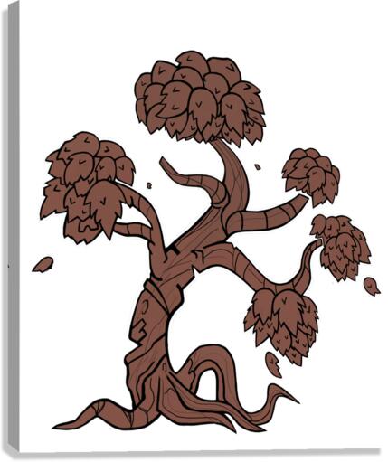 TreesTrans2 Canvas Print