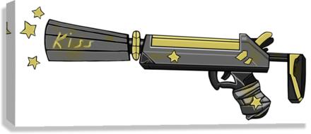 YellowWeapon Canvas Print