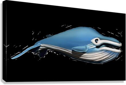 Whale2 Canvas Print