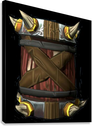 WarRaptorCrate2 Canvas Print