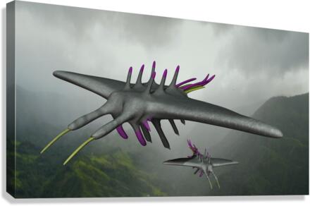 AlphaCreature Canvas Print