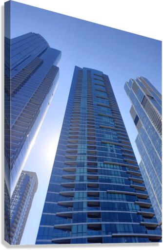 ChicagoSkyLine2 Canvas Print