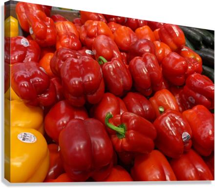 Red Peppers Canvas Print