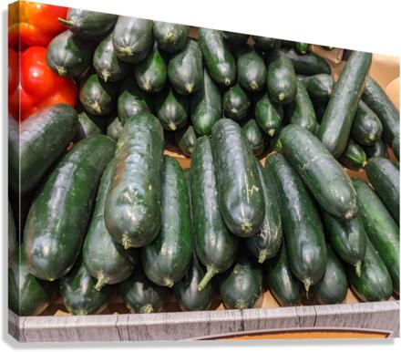 Cucumber Canvas Print