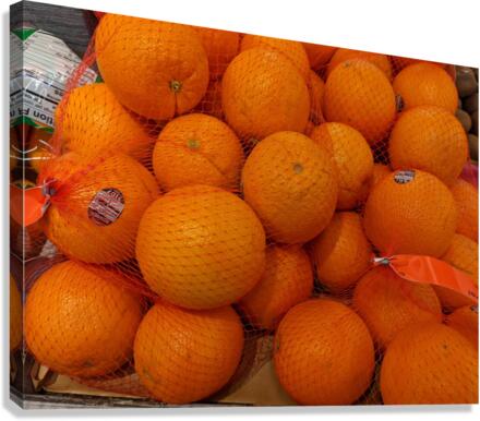 Oranges Canvas Print