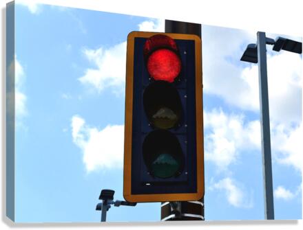 Red Light Canvas Print