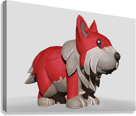RedDog Canvas Print
