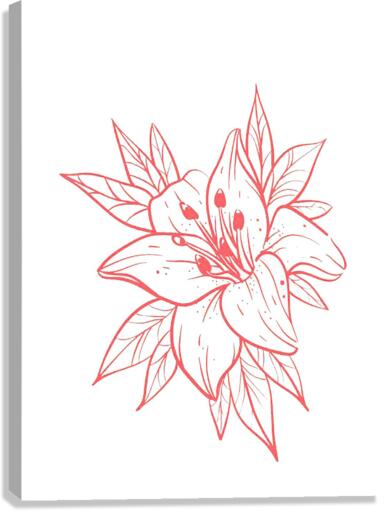 flower Canvas Print