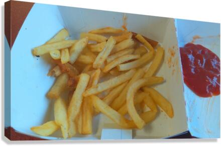 Fries Canvas Print