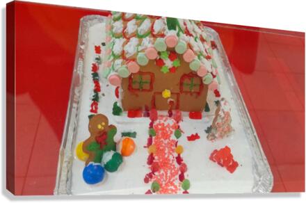 Gingerbreadhouse5 Canvas Print