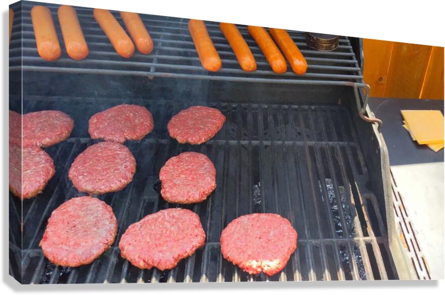 Hamburger3 Canvas Print