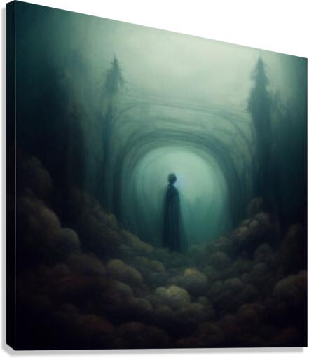 gloomy Canvas Print