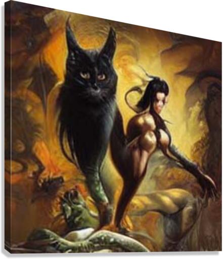 hyper4 Canvas Print