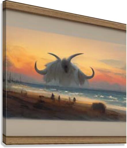 bull Canvas Print