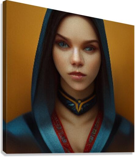 lady Canvas Print