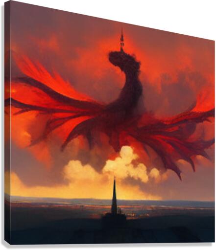 dragon3 Canvas Print