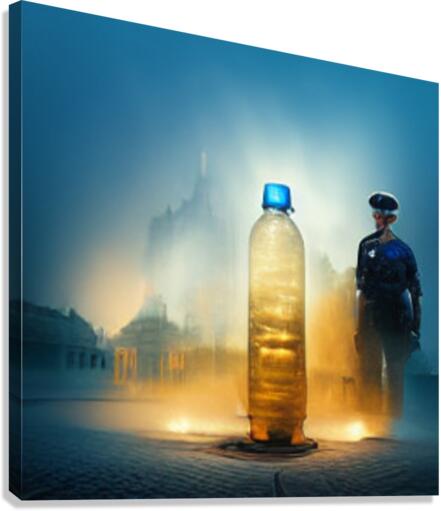 bottle3 Canvas Print