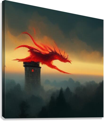 dragon Canvas Print