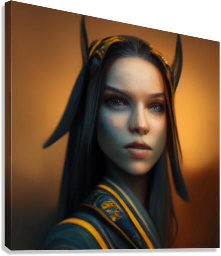 lady4 Canvas Print