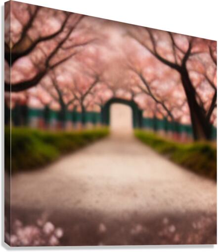 pinktree4 Canvas Print