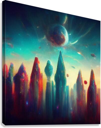 space Canvas Print