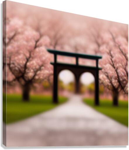 pinktree3 Canvas Print
