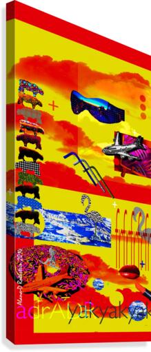 YAKYAKYAK  Canvas Print