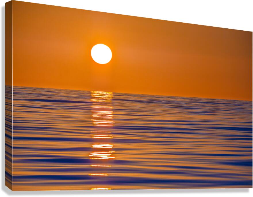 Mid Atlantic Sunset Canvas Print