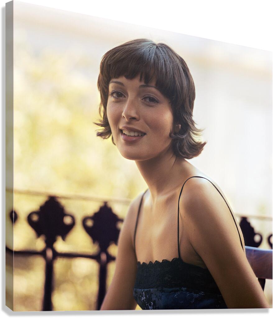 Natalia Barcelona Balcony Canvas Print