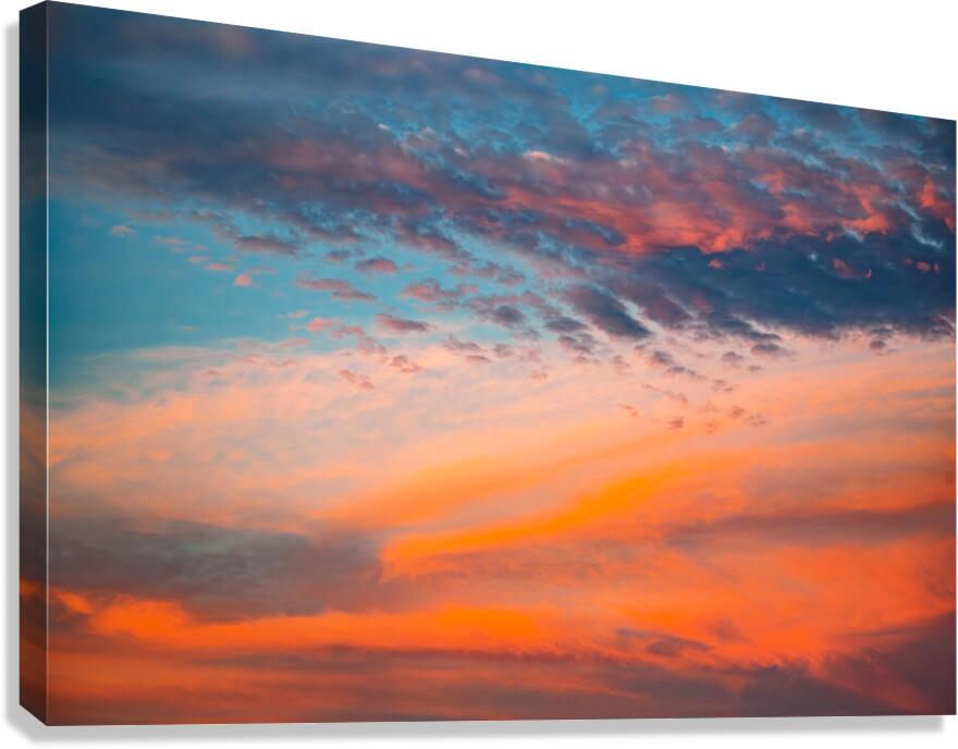 California Clouds Canvas Print