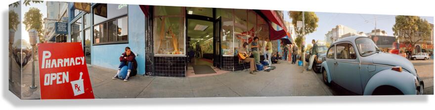 Haight Street Canvas Print