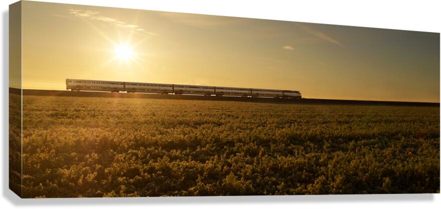 Amtrak Canvas Print