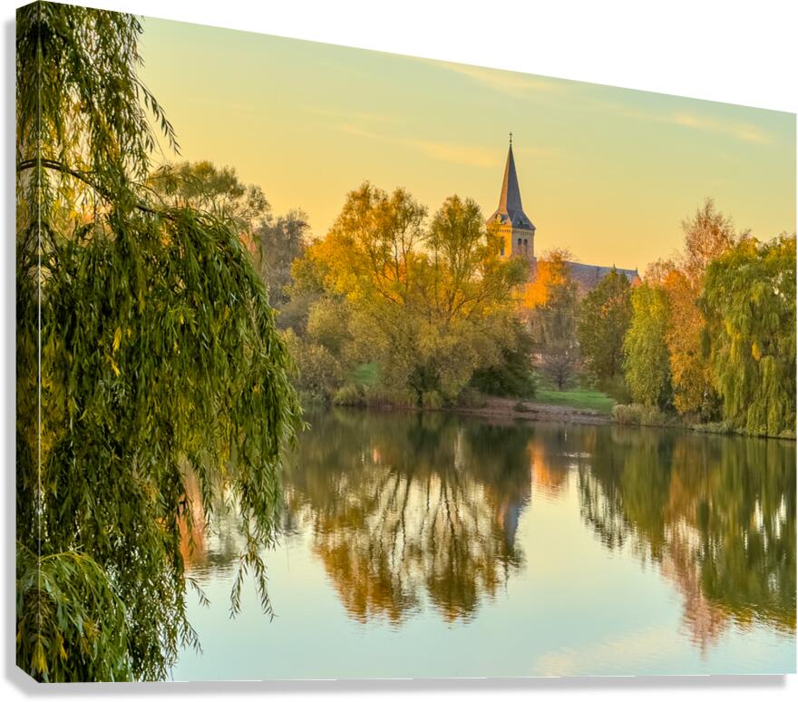 Ostra Dammarna Sweden Canvas Print