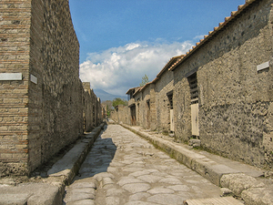 Street in Pompei