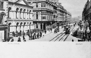 Royal Avenue Belfast circa 1900