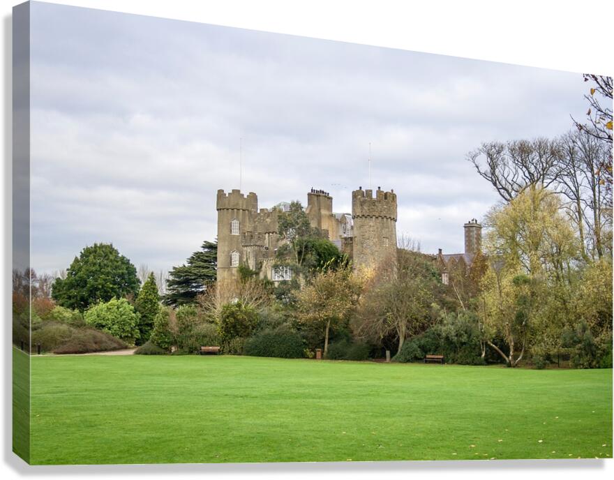 Malahide castle Canvas Print