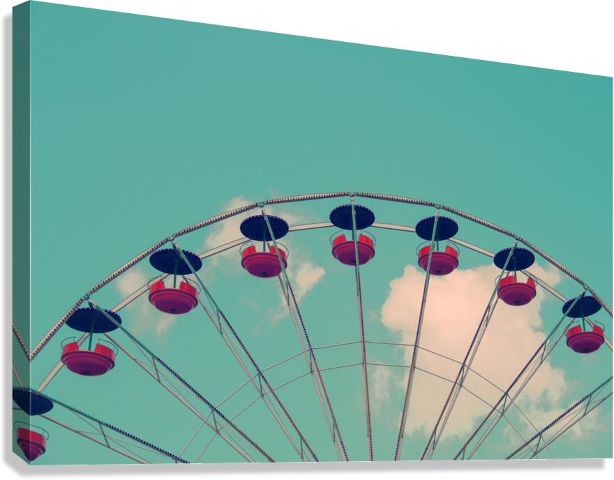 Ferris wheel Canvas Print