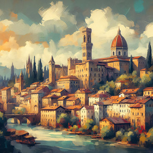 village houses buildings facade