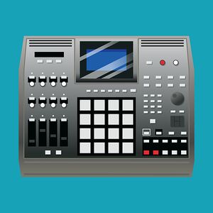 groove box music sampler studio sound recording.j