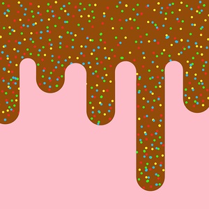 ice cream dessert food cake chocolate sprinkles s