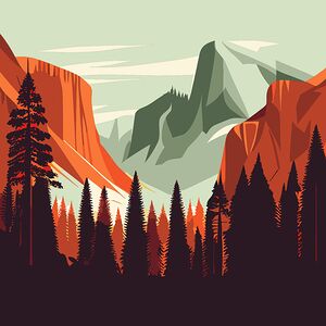 mountain travel canyon nature tree wood