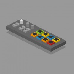 midi studio music beat controller pad