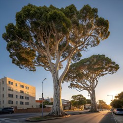 Urban Eucalyptus Embrace