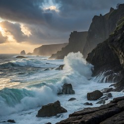 Tempestuous Dawn at Lands End