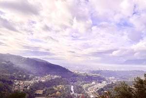 Winter clouds Nera Valley