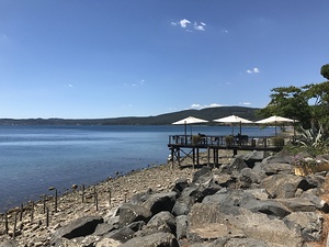 The quiet of the lake