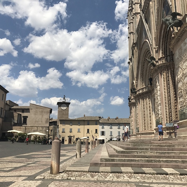 Cathedral clouds color Print