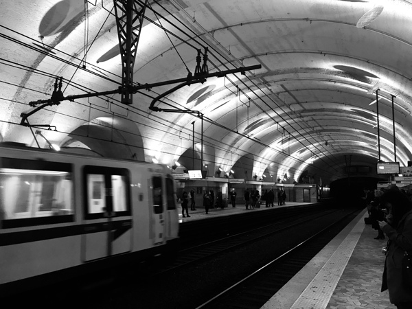 Underground tones Print